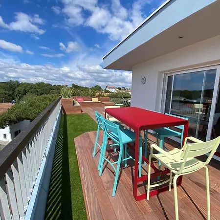 Appartement Oceane Terrasse Panoramique Saint-Palais-sur-Mer Exterior foto