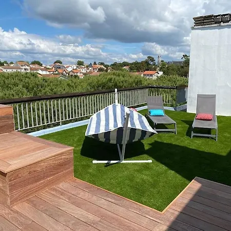 Appartement Oceane Terrasse Panoramique Saint-Palais-sur-Mer Exterior foto